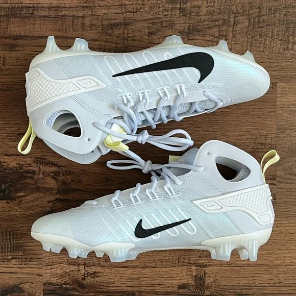 Nike Huarache 9 Elite Mid LAX SE ‘Gray Black’ (size mens 12) - Picture 2 of 6